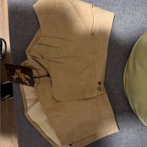 One Teaspoon Tan Bermudas Casual Shorts